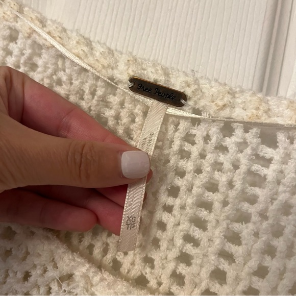 Free People off-shoulder chunky knit sweater - Picture 5 of 6